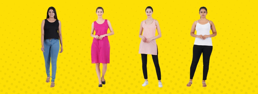Different types of camisoles and their benefits in women's top wear