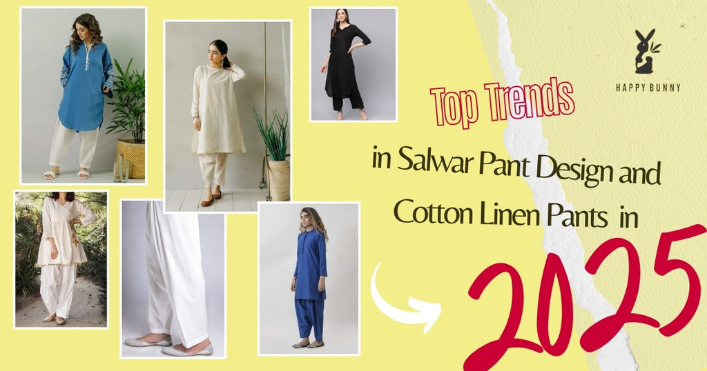 Cotton salwar pants and cotton linen pants - best pants for summer