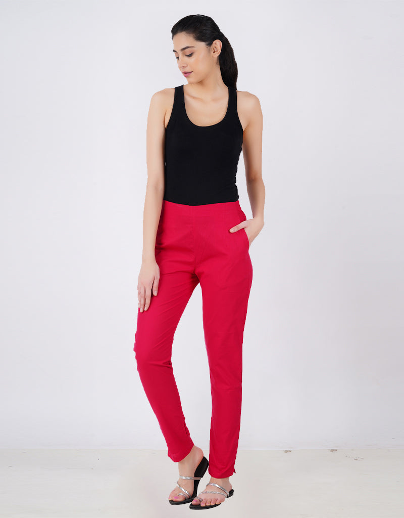 Straight Pant ( Stretchable) Set 2