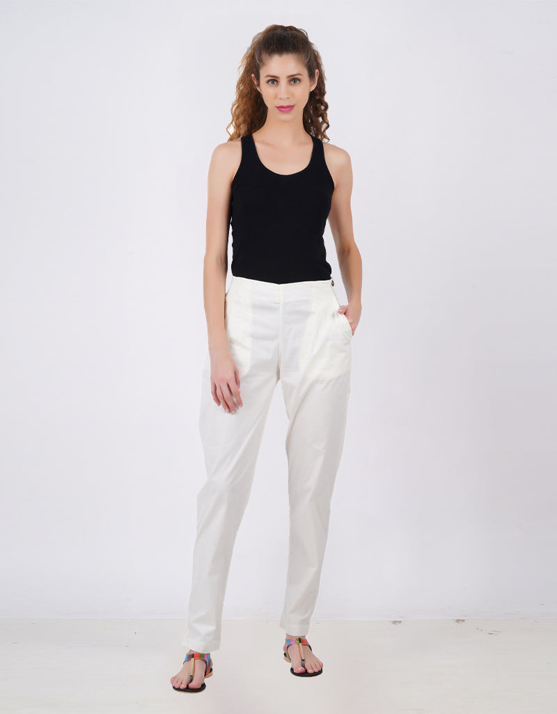 Lycra Straight Pants