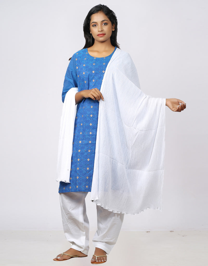 Patiala Dupatta Set